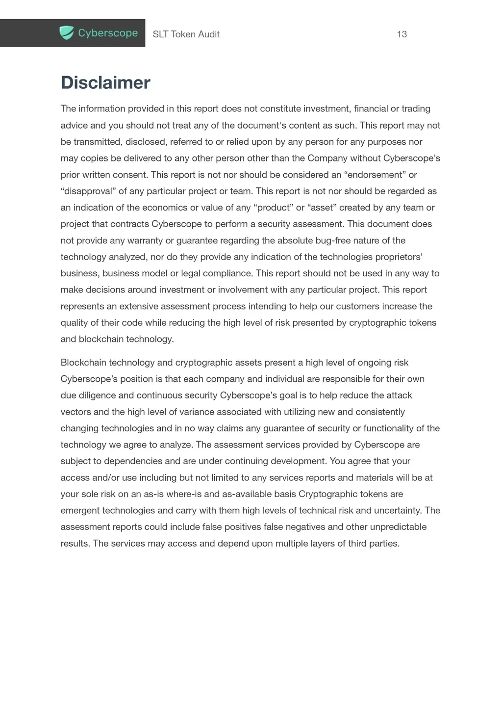 SLT Audit Page 0014