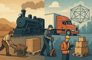 From Pallets to Blockchain: The Century-Long Evolution of Logistics
