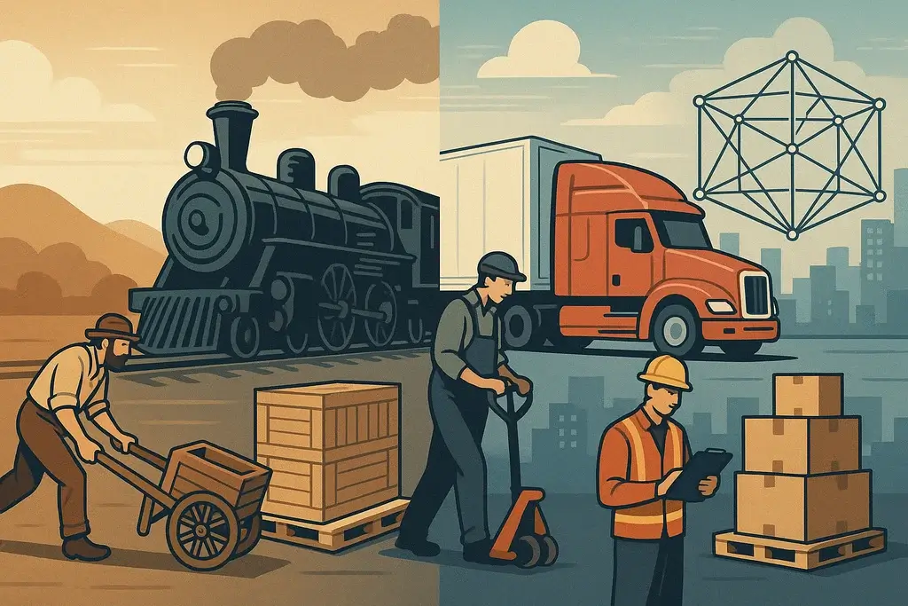 From Pallets to Blockchain: The Century-Long Evolution of Logistics